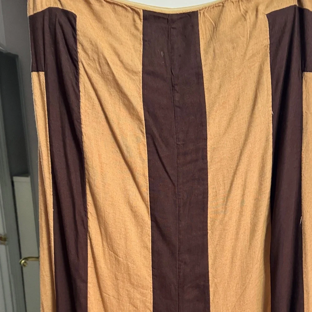 Brown/Tan Free People Eden jumpsuit xl - Picture 2 of 4